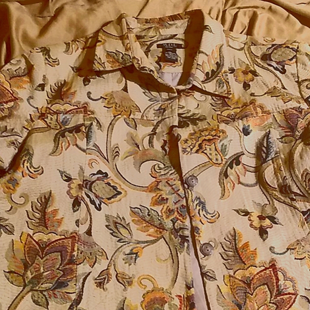 Tan Jacket Woman 2x Men Medium